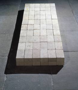 Equivalent VIII 1966 by Carl Andre born 1935